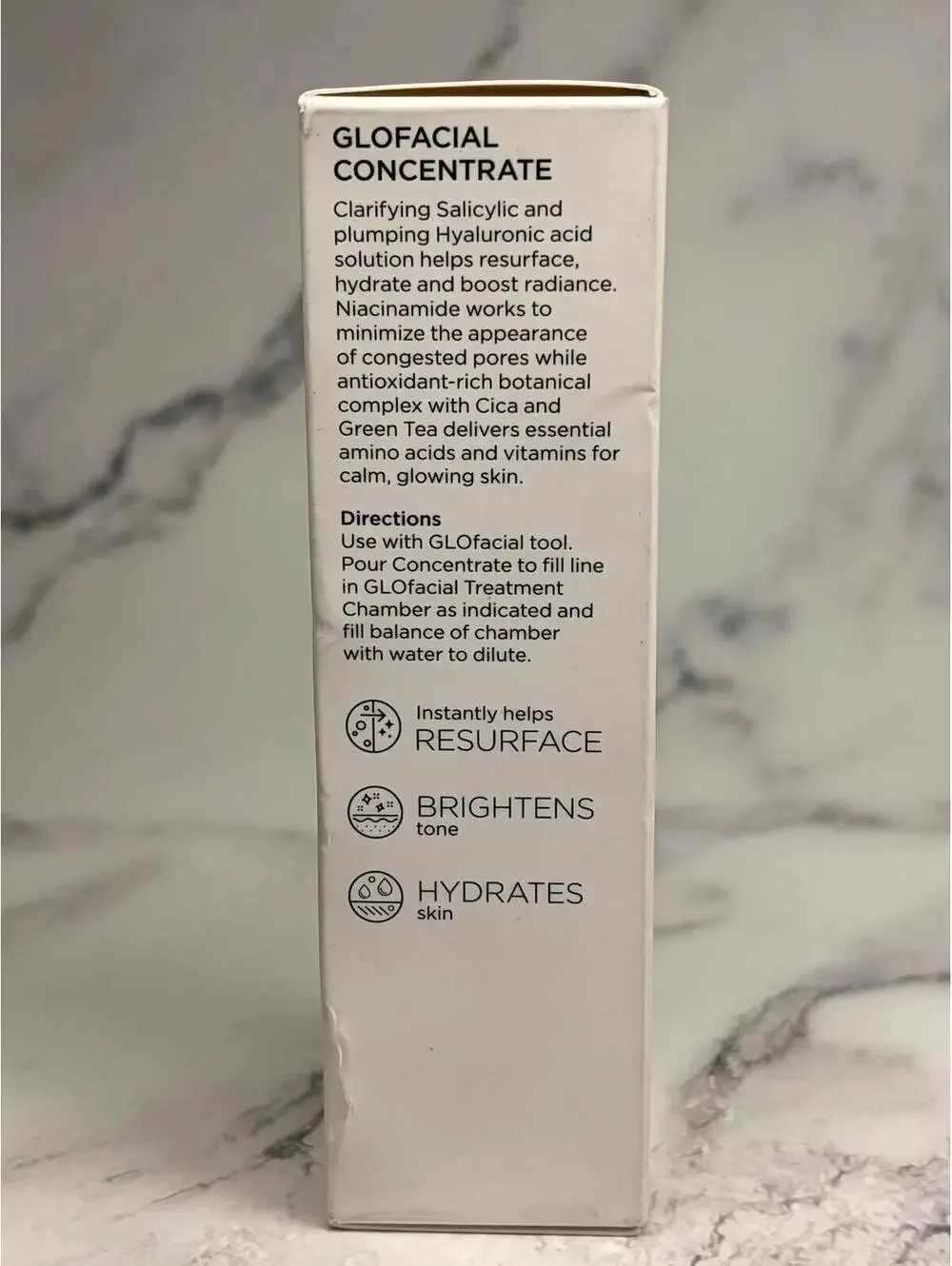BeautyBio GloFacial Concentrate Clarifying Salicylic 1.7 oz NEW Sealed